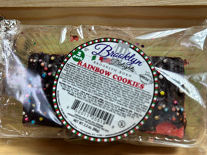 Gift Box 2 x packs Black & White and Rainbow Cookies