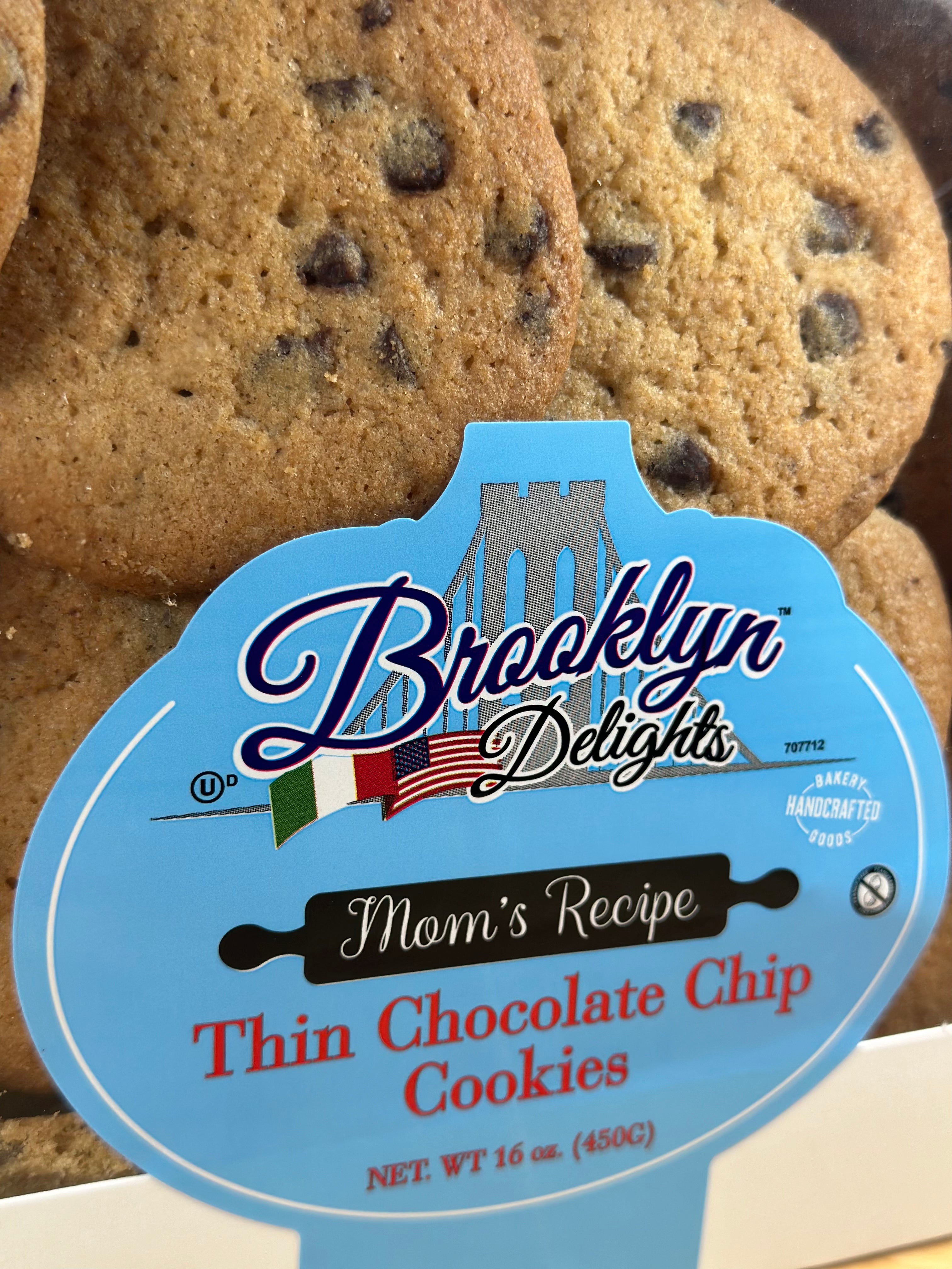 Thin Chocolate Chip Cookies 1 x POUND