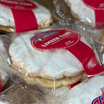 LINZER COOKIES - (   LARGE  ) 4 oz ..  INDIVIDUALLY WRAPPED   ONLY$ 1.75 per cookies