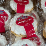 LINZER COOKIES - (   LARGE  ) 4 oz ..  INDIVIDUALLY WRAPPED   ONLY$ 1.75 per cookies