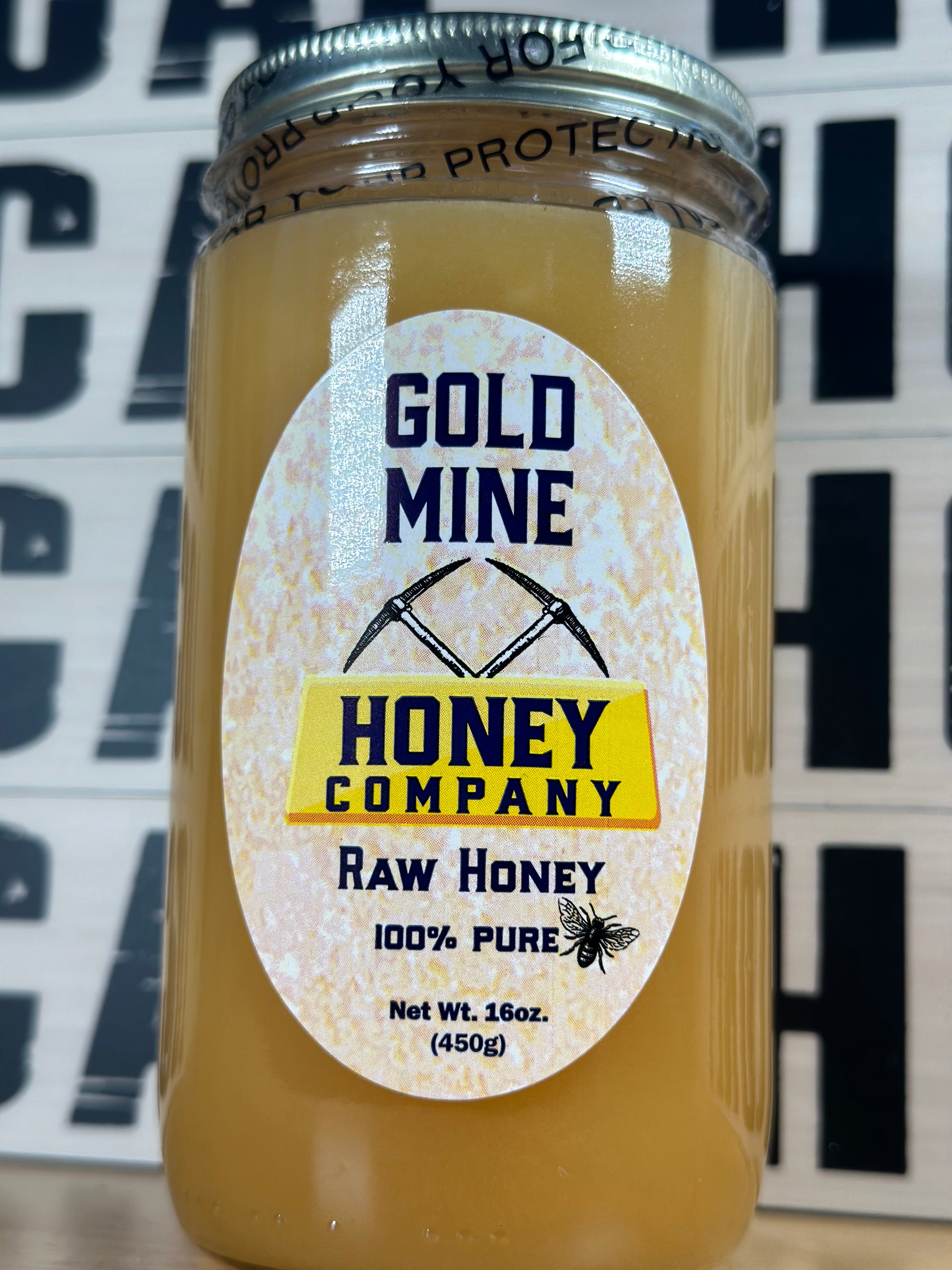 PURE Raw Honey 16 oz