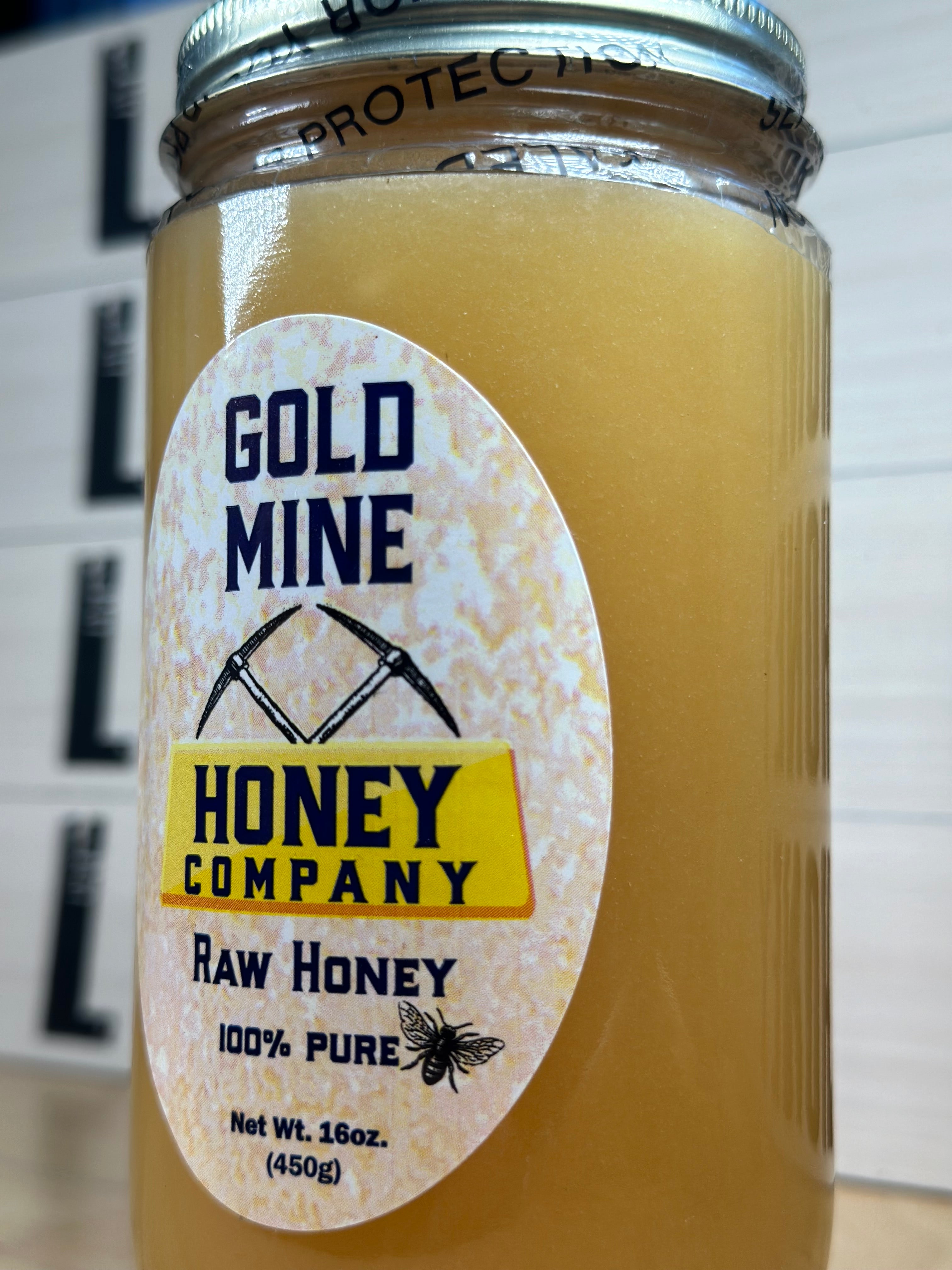 PURE Raw Honey 16 oz