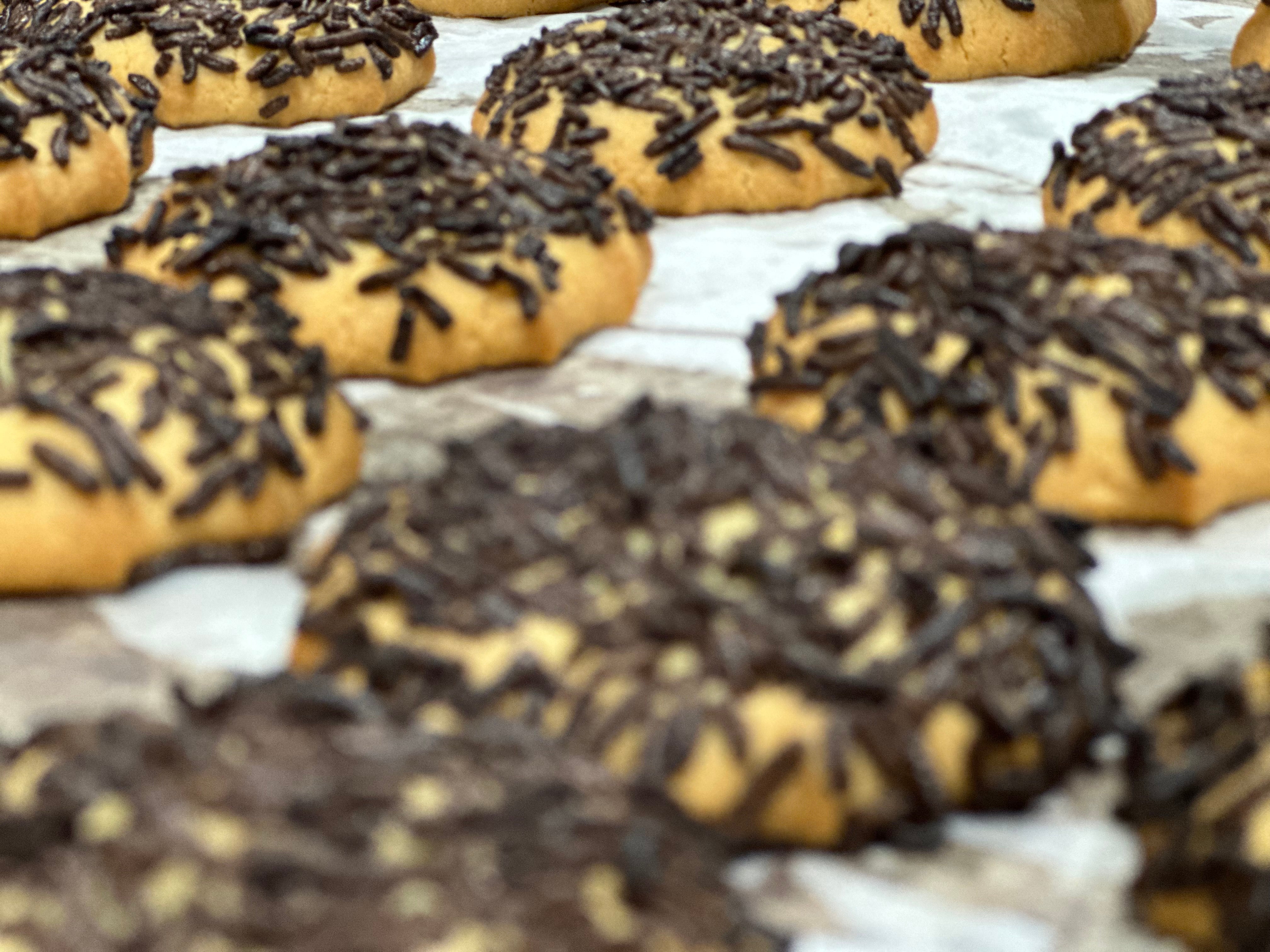 New Chocolate Sprinkle Cookies