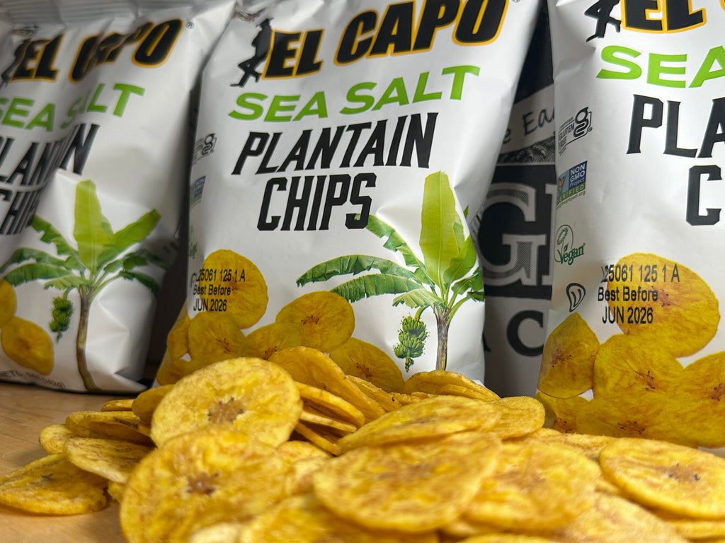Eagle Snacks " EL CAPO Plantan Chips Sea Salt