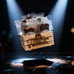 Gift Crate MINI  Rainbow and  Black & White 2x pack Cookies