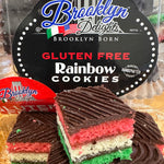 NEW !! GLUTEN FREE RAINBOW COOKIES