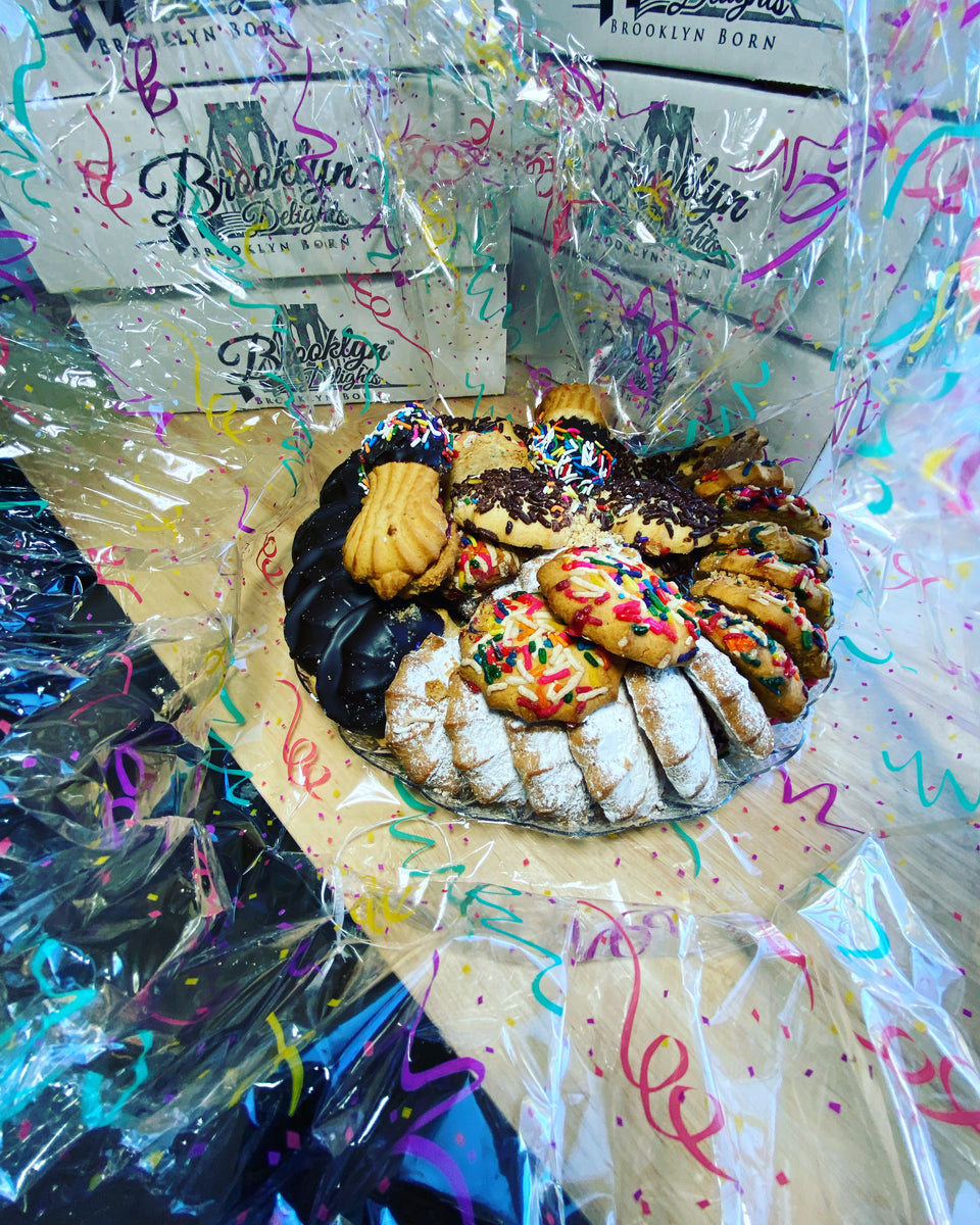 2 LBS Party Platter of Italian Assorted Cookies brooklyndelights