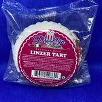 LINZER COOKIES - (   LARGE  ) 4 oz ..  INDIVIDUALLY WRAPPED   ONLY$ 1.75 per cookies