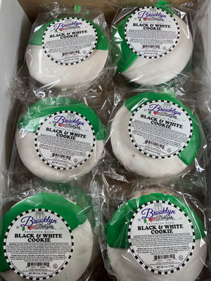 White & Green 4 oz cookies ( Daler Cookies )