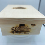Gift Box -Wooden Branded  COOKIES SOLD SEPARATELY