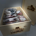 Gift Box 2 x packs Black & White and Rainbow Cookies
