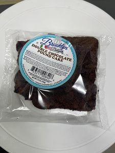 Double Chocolate Pound Cake (12 Count)