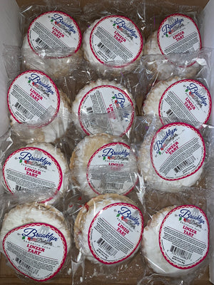 LINZER COOKIES - (   LARGE  ) 4 oz ..  INDIVIDUALLY WRAPPED   ONLY$ 1.75 per cookies